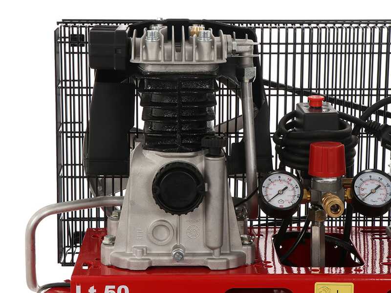 Fini Advanced MK 102-50-2M - Belt-driven electric air compressor - 2 Hp Motor - 50 L