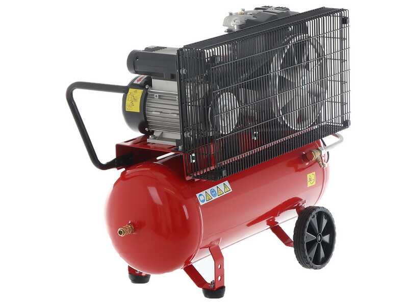 Fini Advanced MK 102-50-2M - Belt-driven electric air compressor - 2 Hp Motor - 50 L