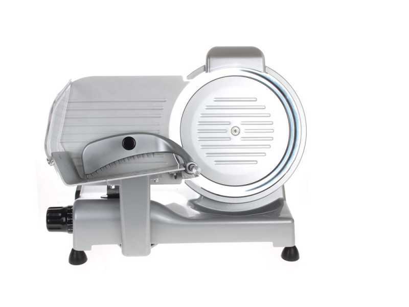 RGV Desy AF 250 F Silver - Meat Slicer with 250mm Hardened Blade - 140W