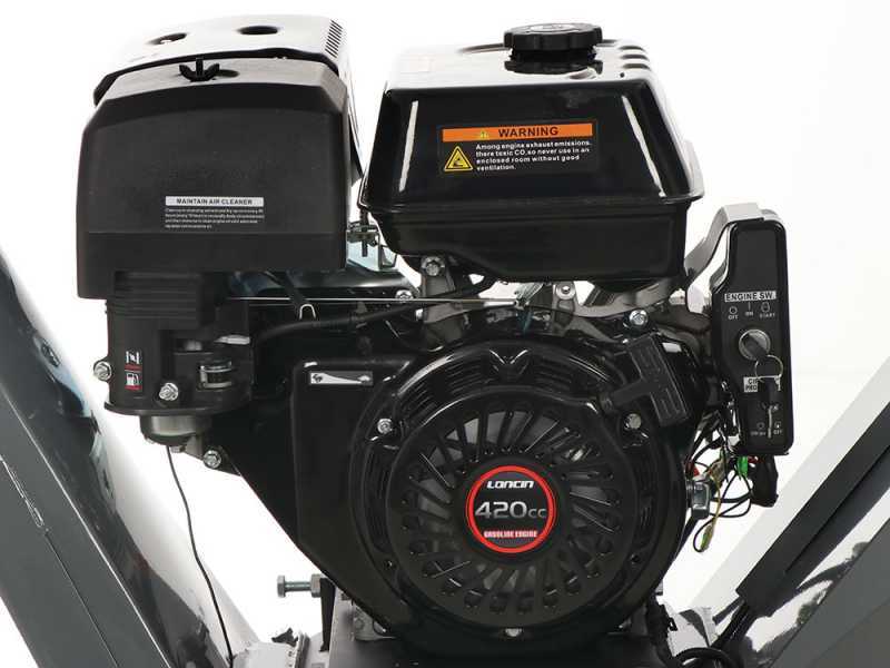 Wortex Drake D420/120L-E - Petrol garden shredder - Loncin G420F engine with electric start