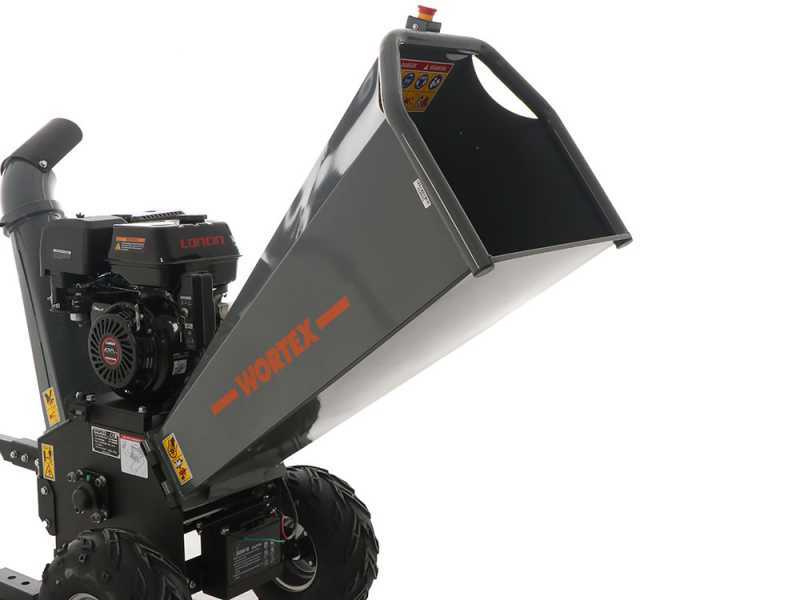 Wortex Drake D420/120L-E - Petrol garden shredder - Loncin G420F engine with electric start