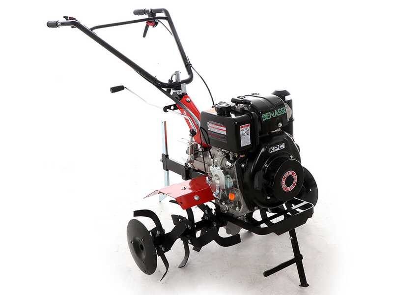 Benassi BL106KD - 7 HP Diesel Garden Tiller - KPC KD178FE 296cc Engine
