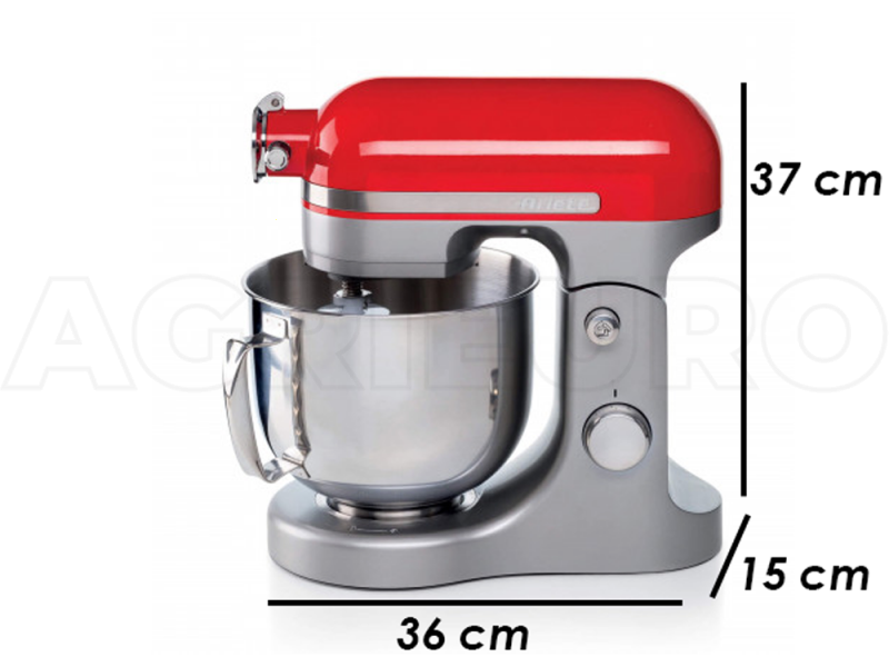 Ariete Moderna Red - Planetary Mixer - 1600 Watt