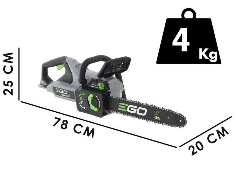 PROMO EGO CS1610E 56V - Battery-powered Chainsaw - 40 cm Blade - WITHOUT BATTERY AND CHARGER