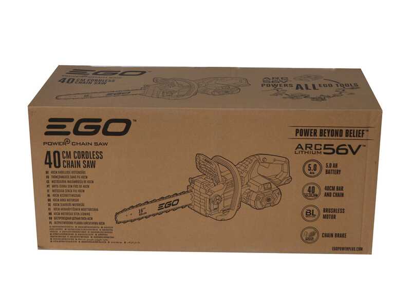 PROMO EGO CS1610E 56V - Battery-powered Chainsaw - 40 cm Blade - WITHOUT BATTERY AND CHARGER