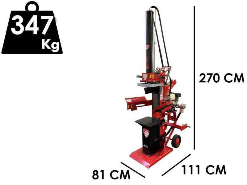 Ceccato BULL SPL16H - Petrol Log Splitter - Vertical