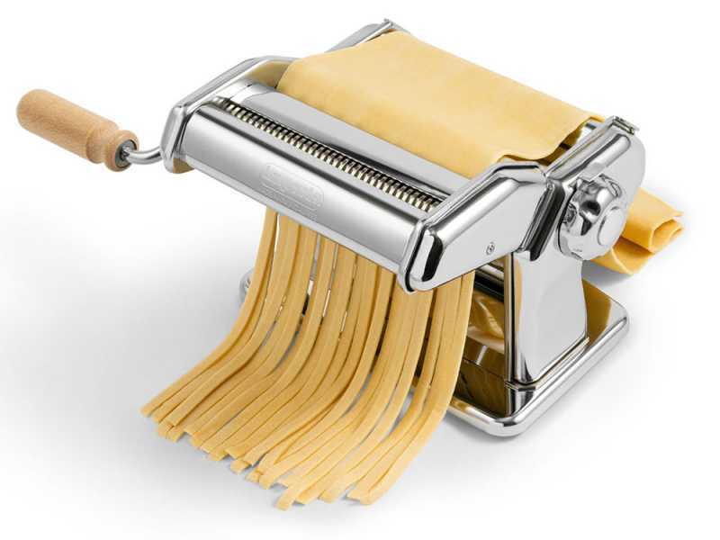 Imperia iPasta stainless steel - Manual home-made pasta machine - Smooth pasta