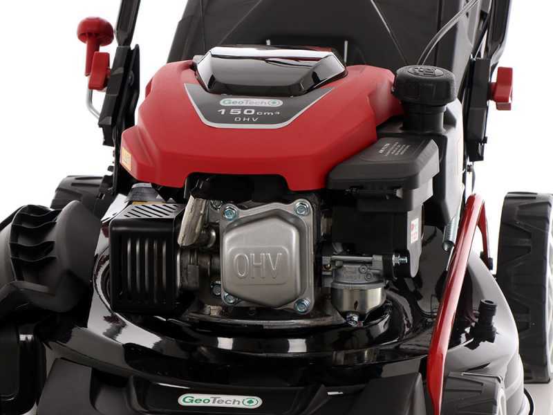 GeoTech S46-150 BMSG Self-propelled Petrol Lawn Mower - 4 in 1 - 46 cm Blade