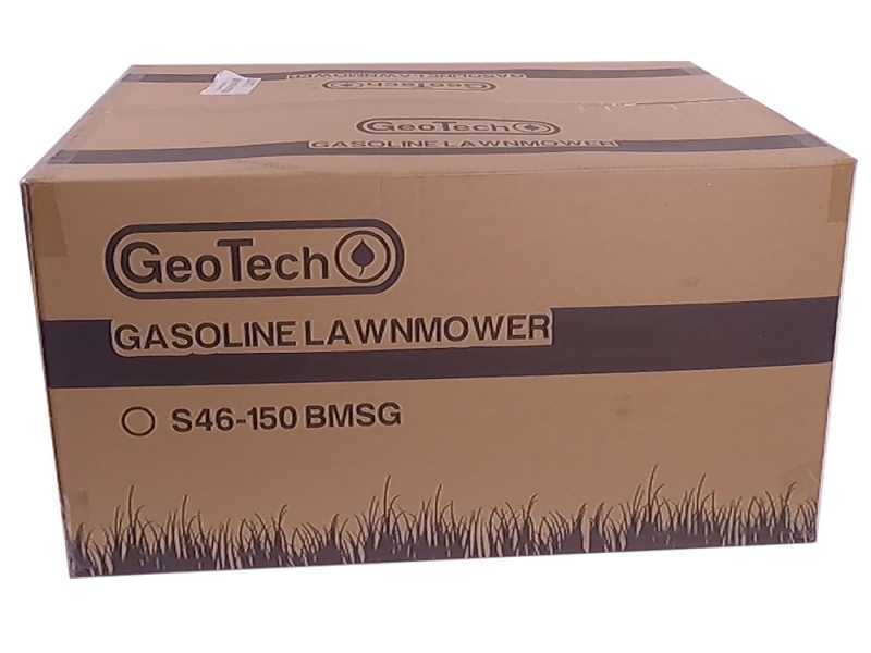 GeoTech S46-150 BMSG Self-propelled Petrol Lawn Mower - 4 in 1 - 46 cm Blade