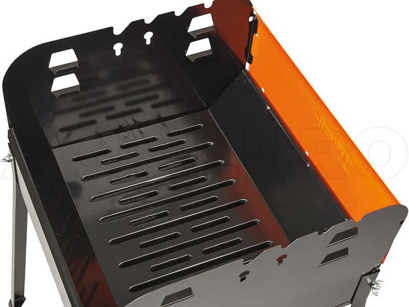 Ferraboli Ciao Charcoal Barbecue - 35x35 cm Chrome-plated Steel Grid