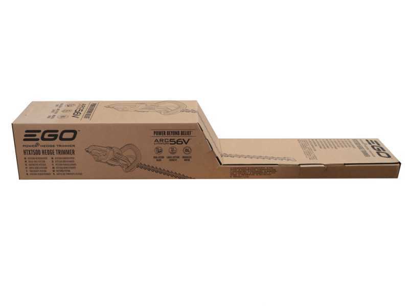 EGO HTX 7500 Backpack Hedge Trimmer with 56 V - 28Ah Professional-X EGO BAX1500 Battery