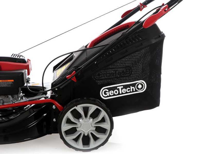 GeoTech S51-170 BMSGW ES Self-propelled Petrol Lawn Mower - 4 in 1 - 51 cm Blade - Electric Start