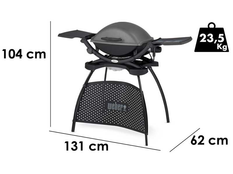 Weber electric grill q2400 deals