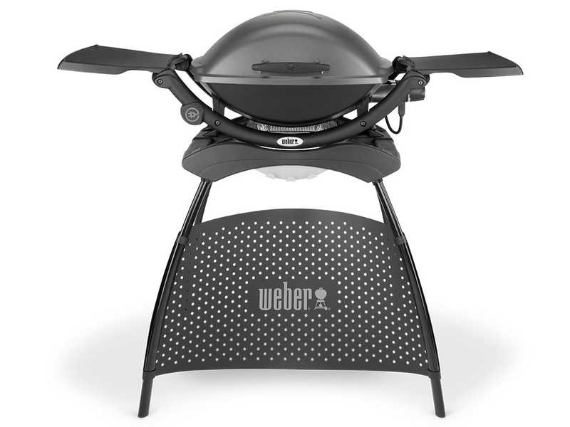 Electric clearance grill stand