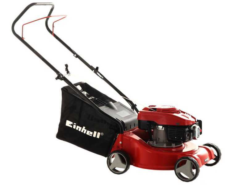 Einhell 99cc 40cm self propelled petrol lawnmower gc pm40sp online