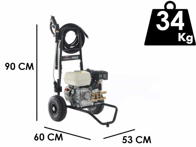 Comet FDX2 CXD 10/220 Petrol Pressure Washer - Honda GP 200 Engine - petrol