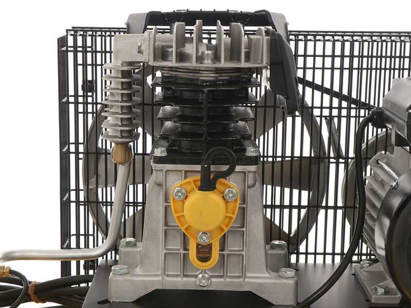 ABAC LINE B26B/150 CM3 - Single-phase belt-driven electric air compressor - Motor 3 HP - 150 litres