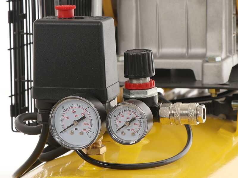 ABAC LINE B26B/150 CM3 - Single-phase belt-driven electric air compressor - Motor 3 HP - 150 litres