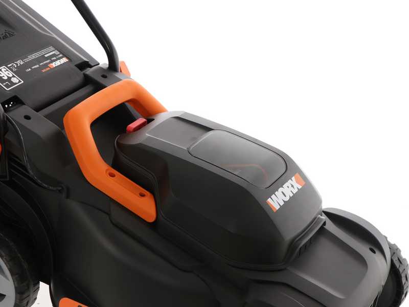 WORX WG730E Battery-powered Lawn Mower - 30 cm Cutting Width - 20 V - 4Ah