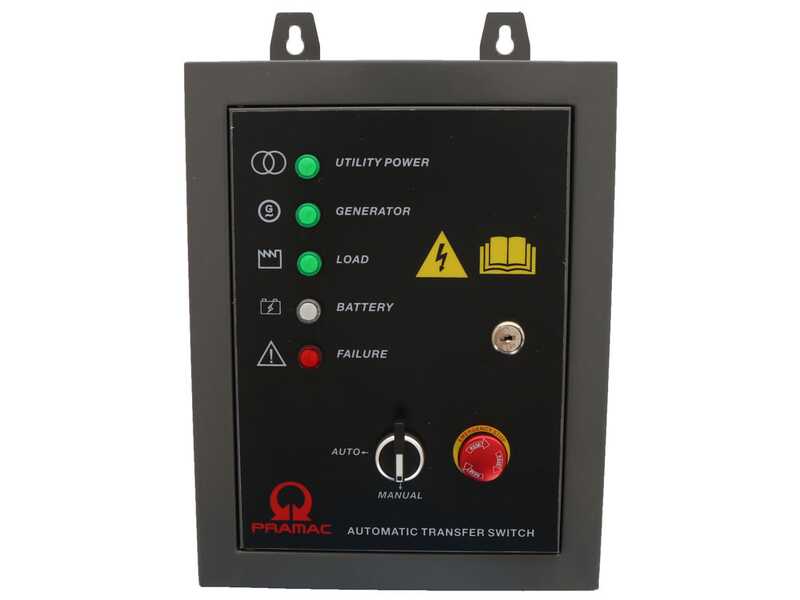 Pramac WX 6200 ES - 5.8 kW Wheeled Petrol Power Generator - DC 5.3 kW Single-phase + ATS