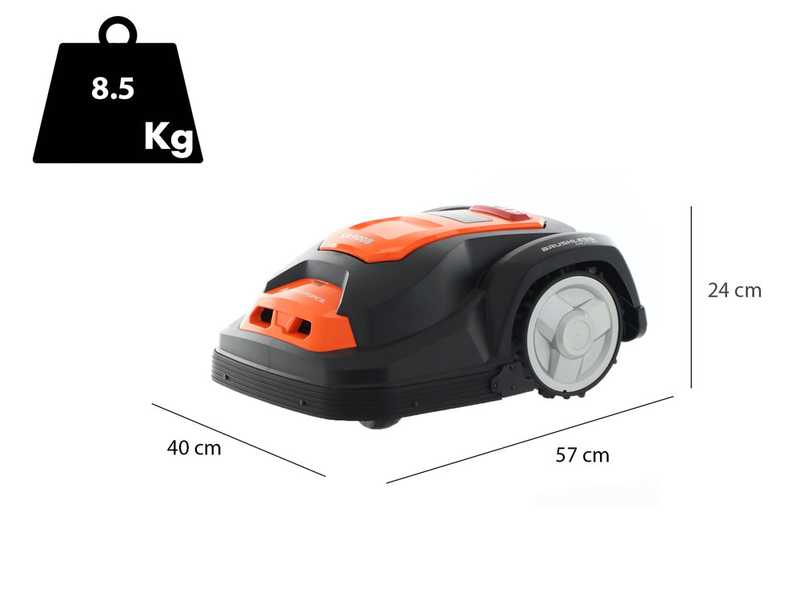 Yard Force SA900B Robot Lawn Mower - APP Management - Built-in Bluetooth