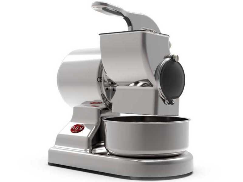 RGV Robusta Silver - Electric Table-top Aluminium Grater - 450W