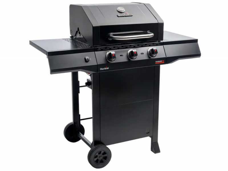 Char broil gas hotsell grill with side burner