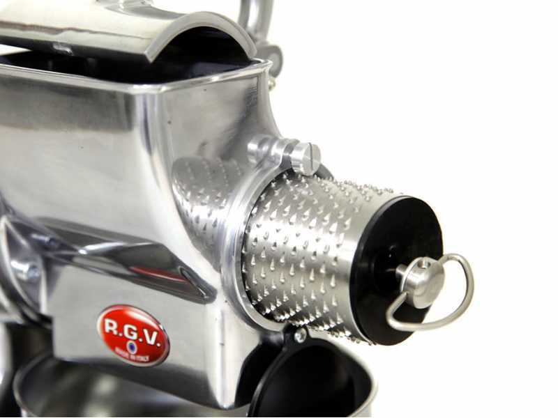 RGV Robusta White - Electric Table-top Aluminium Grater - 450W