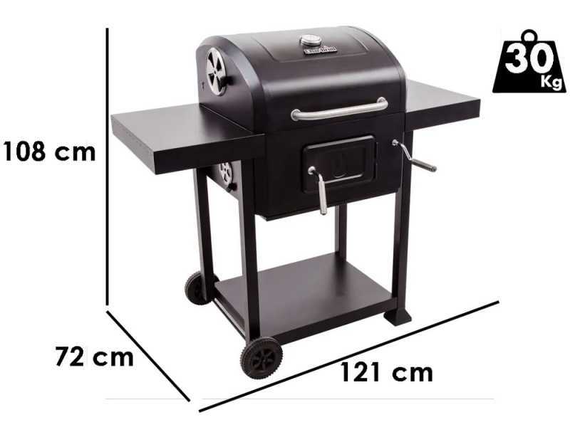 Charbroil charcoal smoker top