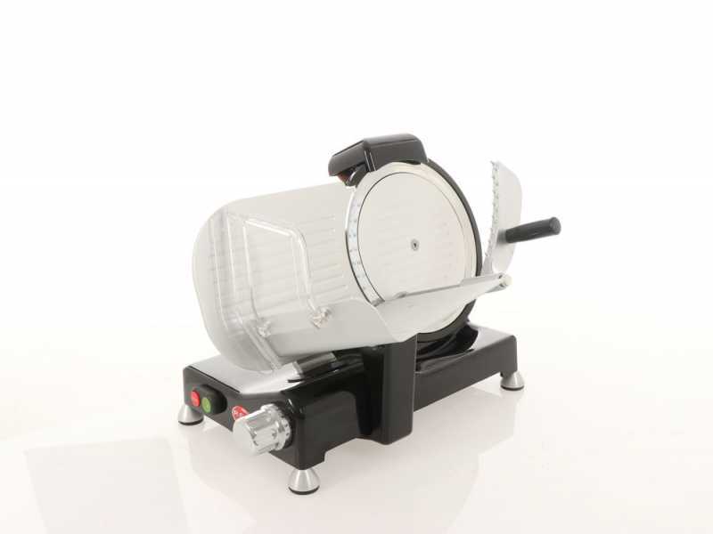 RGV Vintage 250 Black - Meat Slicer with 250 mm Hardened Blade - 140W