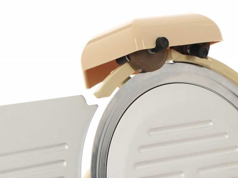 RGV Vintage 250 Ivory - Meat Slicer with 250 mm Hardened Blade - 140W