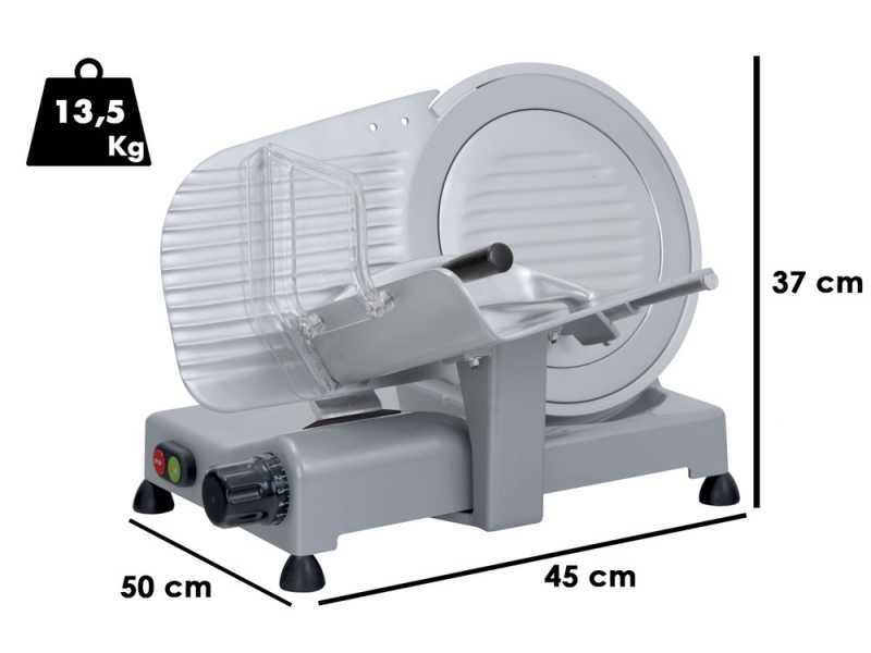 RGV Desy AF 275 AM Silver - Meat Slicer with 275 mm Hardened Blade - 150W