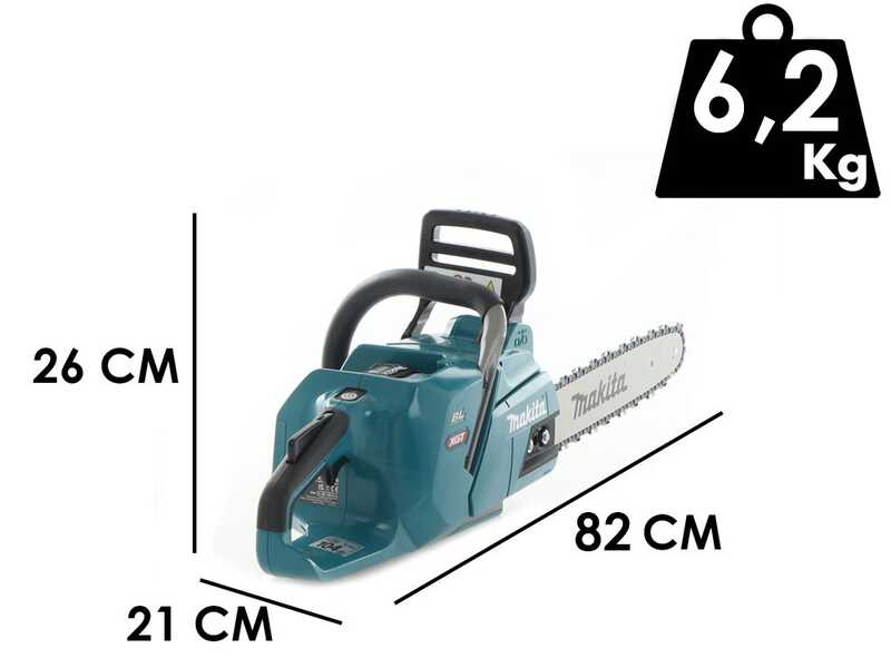 Makita UC012GZ Battery-powered Electric Chainsaw - 40 cm bar - WITHOUT BATTERY AND CHARGER