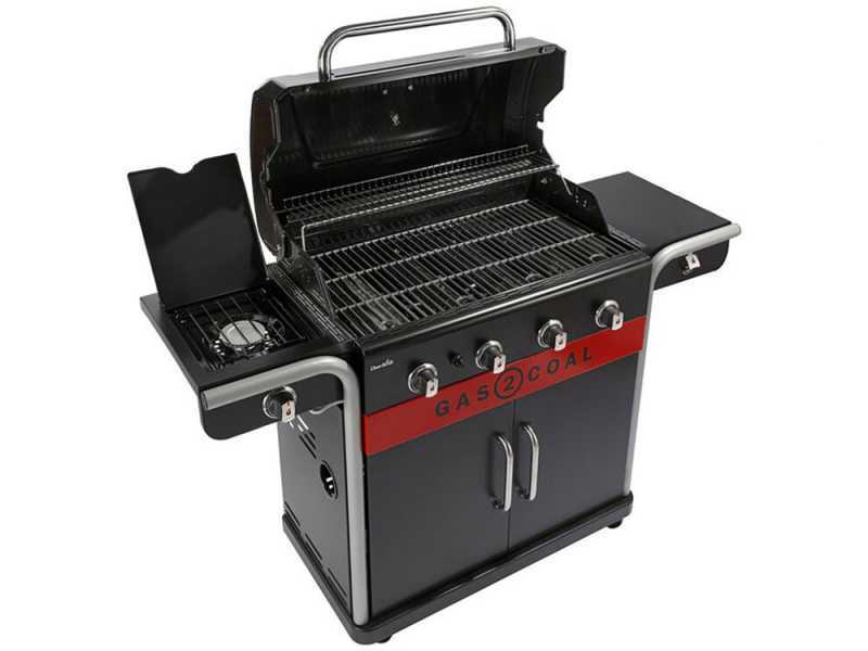 Char-Broil Gas2Coal 2.0 4B Charcoal/Gas Hybrid Grill  - 85x43 cm Cooking Surface