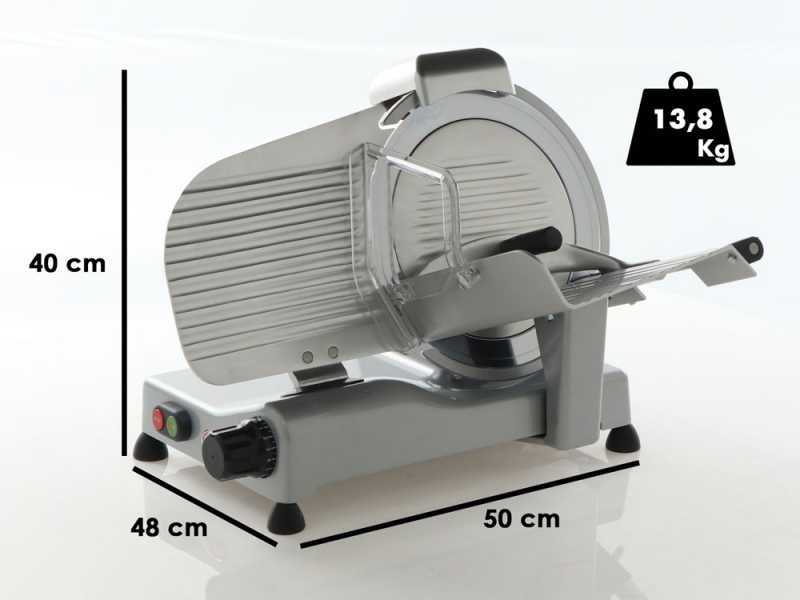 RGV Desy AF 275 F Silver - Meat Slicer 275mm Hardened Blade - 150W