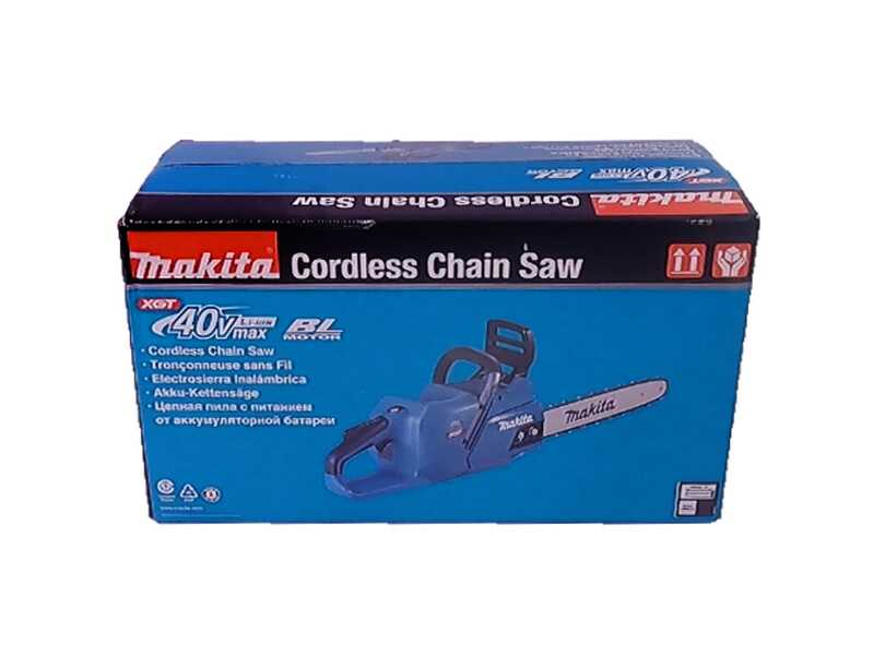 Makita UC016G - 40V 4Ah Battery-powered Electric Chainsaw - 40 cm Blade