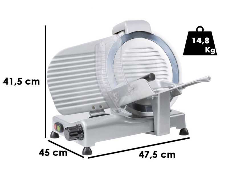 RGV Desy AF 300 F -  Meat Slicer with 300 mm Hardened Blade - 180W