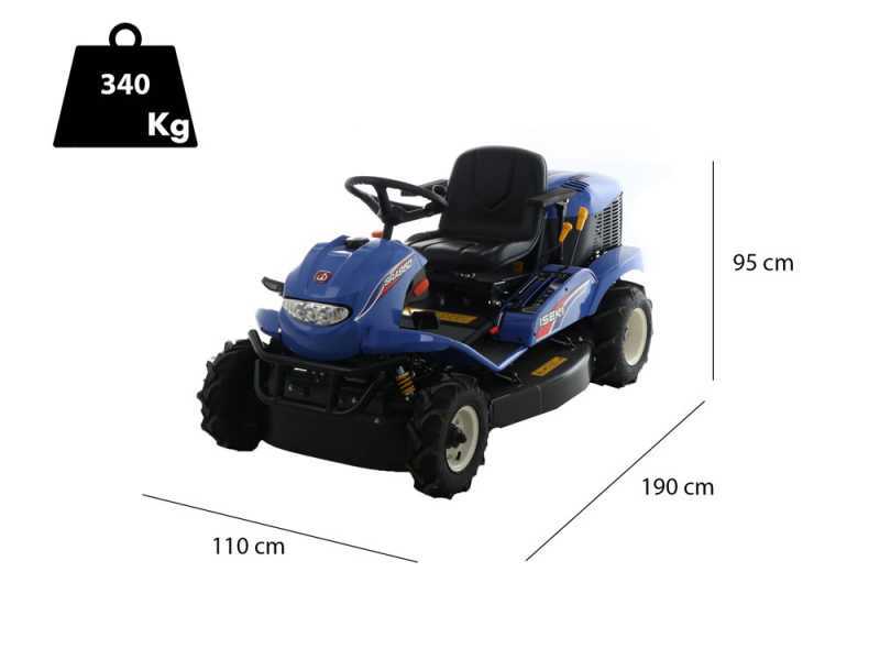 Iseki SRA 950A 2WD - Riding-on Mower - 726 cc Kawasaki Engine - Two-stage Hydrostatic Transmission 