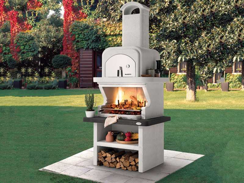 Masonry barbecue shop