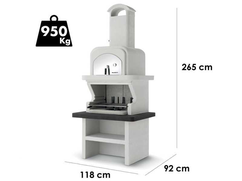 Palazzetti Balos - Masonry Barbecue with Oven