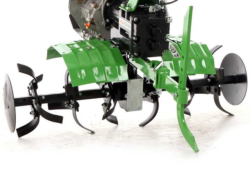 Agri 102 Garden Tiller with 95 cm Tiller - Diesel 296cc Engine
