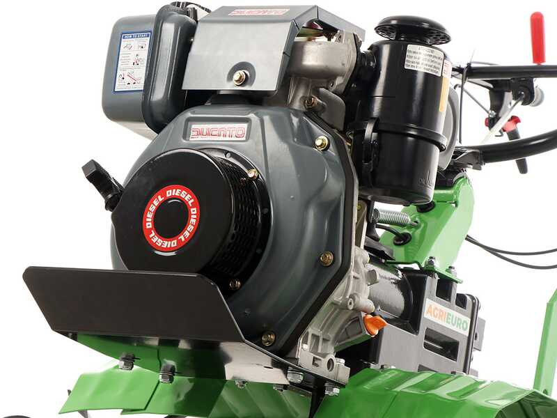 Agri 102 Garden Tiller with 95 cm Tiller - Diesel 296cc Engine