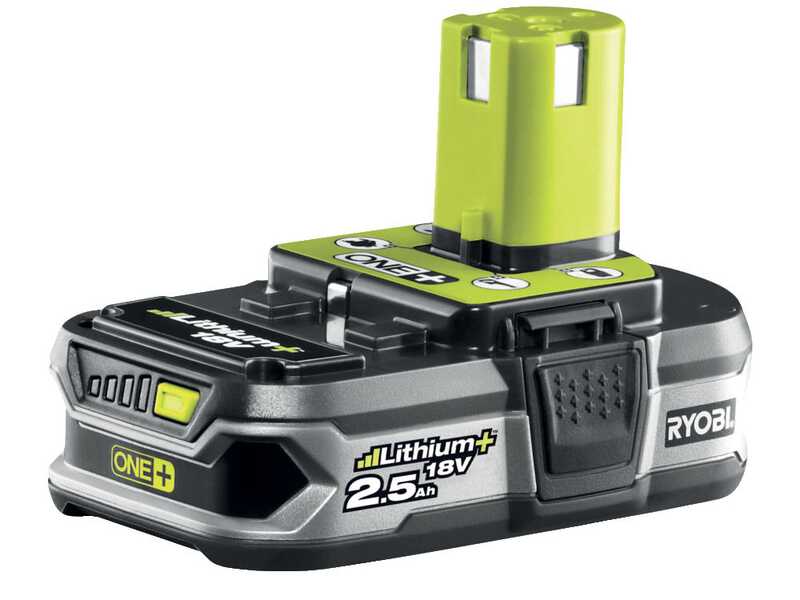 RYOBI RY18HT50A-125 Battery-powered Hedge Trimmer - 18 V - 2.5Ah - 50 cm Blade - 24 mm Cutting Diameter