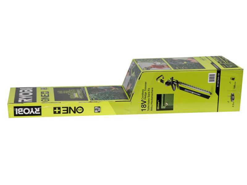 RYOBI RY18HT50A-0 Battery-powered Hedge Trimmer - 18 V - 50 cm Blade - BATTERY AND BATTERY CHARGER NOT INCLUDED