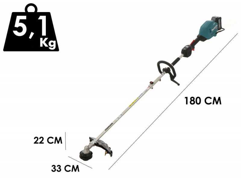 Makita UX01G - Battery-powered Brush Cutter - 40V - 2.5Ah