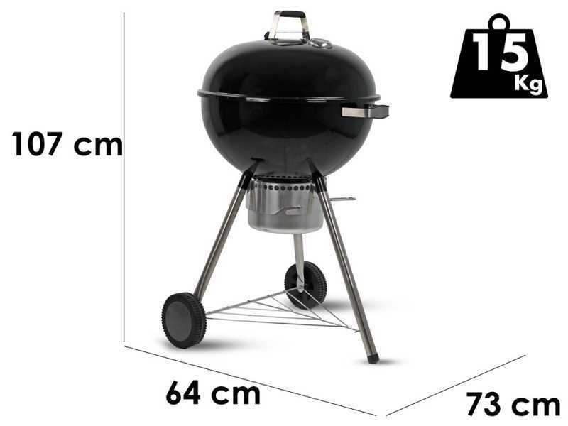 MasterCook Ketty 57 Charcoal Barbecue best deal on AgriEuro