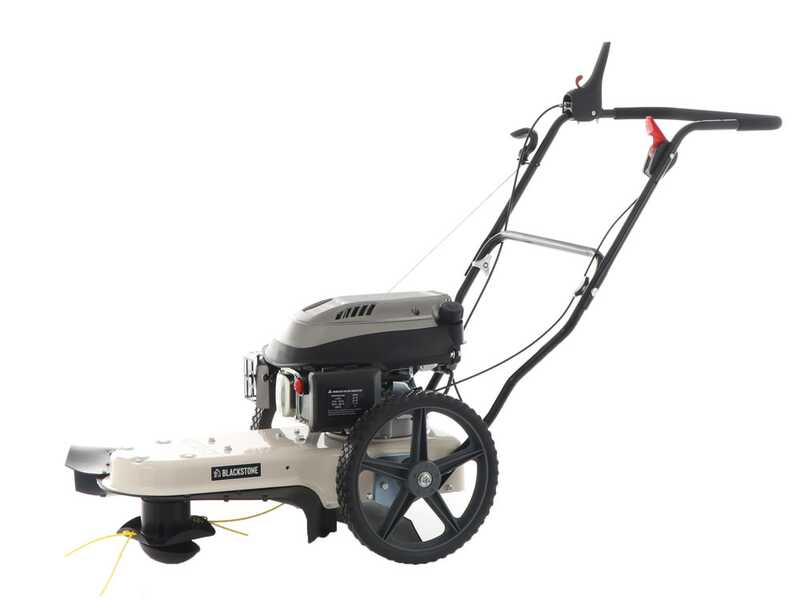 BlackStone WGT 56-173 - 4-stroke gasoline wheeled push brush cutter