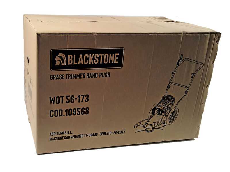 BlackStone WGT 56-173 - 4-stroke gasoline wheeled push brush cutter