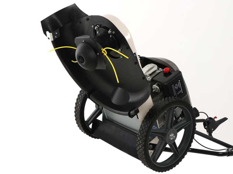 BlackStone WGT 56-173 - 4-stroke gasoline wheeled push brush cutter