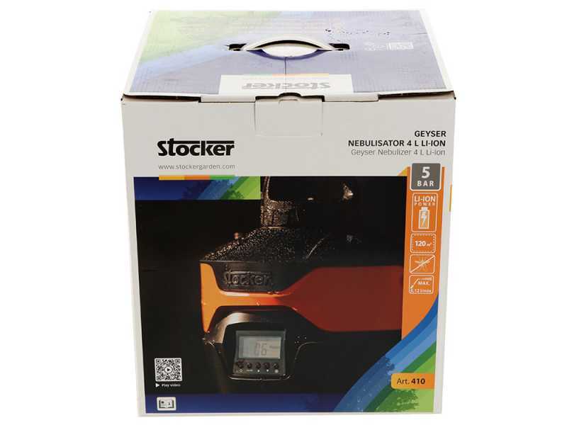Stocker Geyser 4L - Battery-powered Garden Mosquito Sprayer  - 12V 2,5Ah